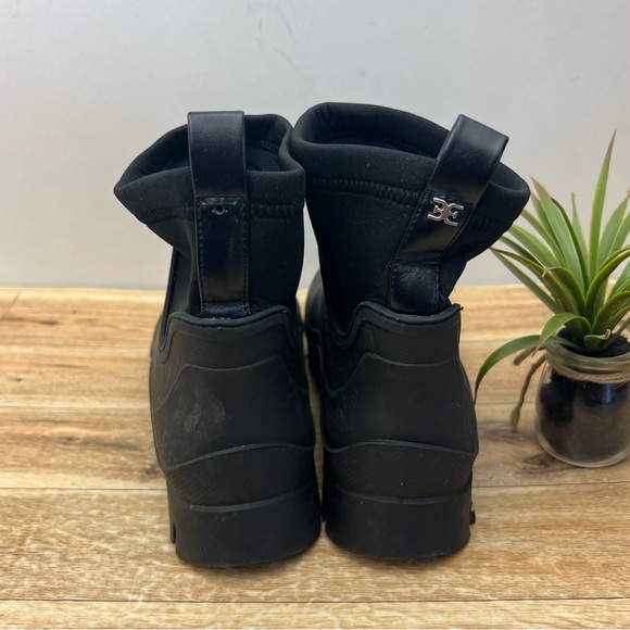 Sam Edelman Louisa Mixed Media Waterproof Rain Boot sz 9 - Picture 5 of 13